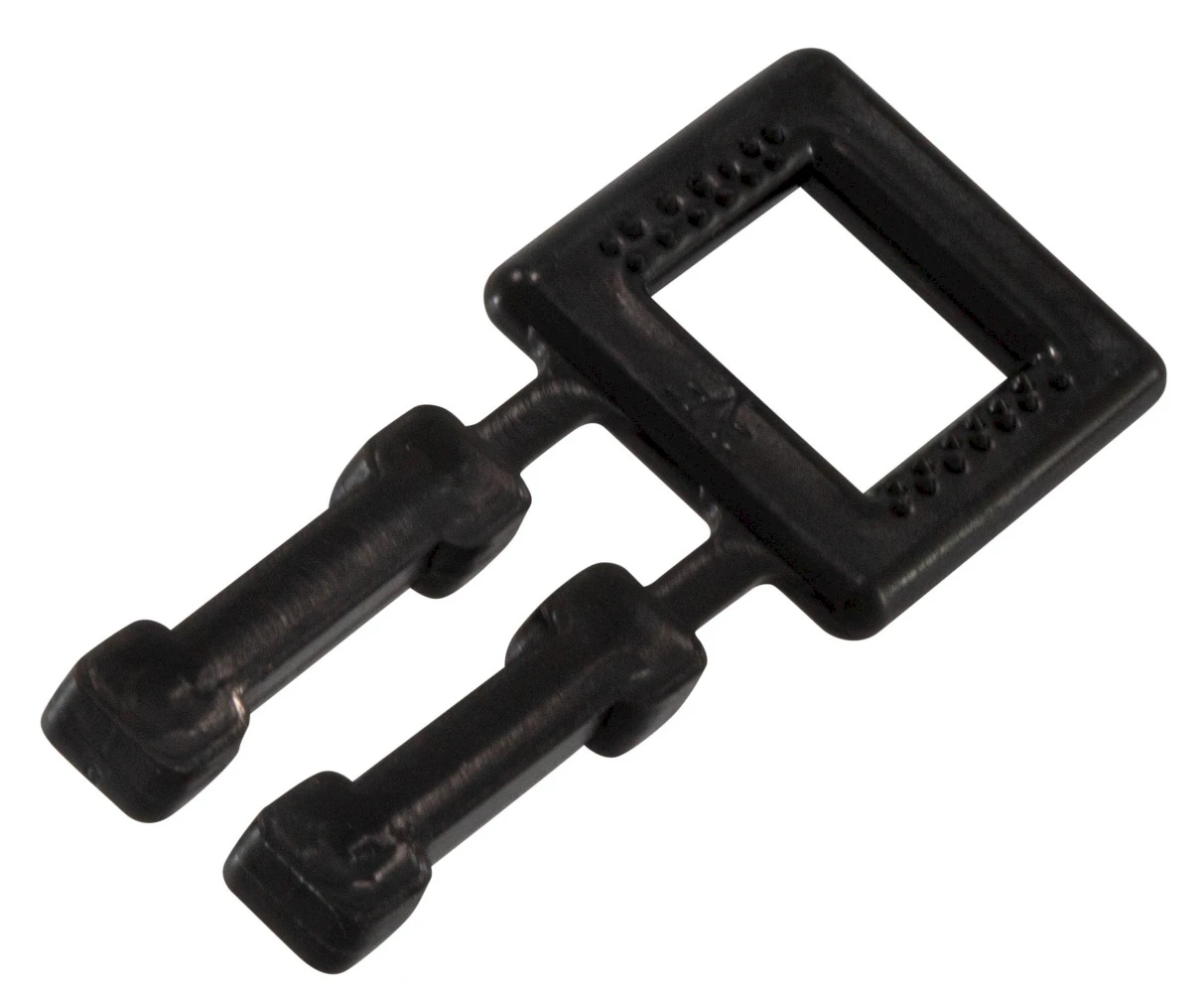 BP5-16 mm - plastic buckles black - 5000 pcs