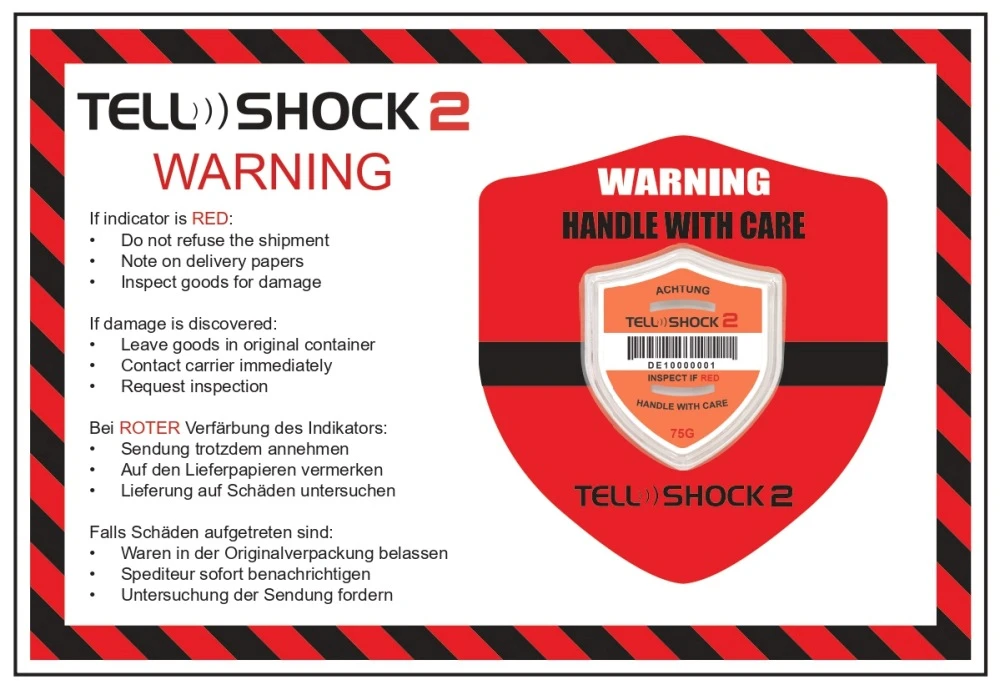 Tell Shock 2 Indicator Orange 75G
